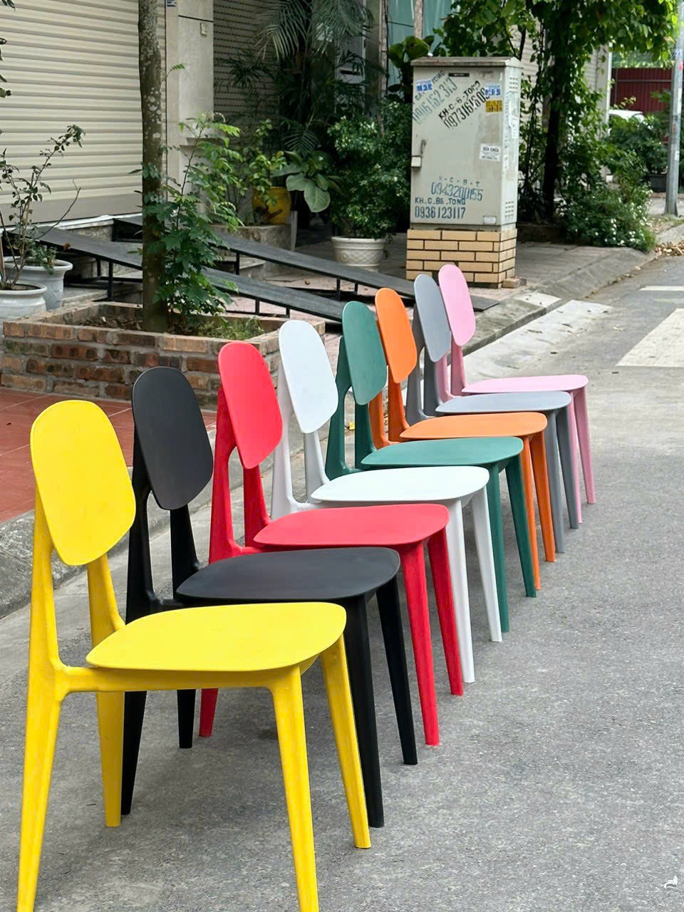 Ghế cafe nhựa Bunny
