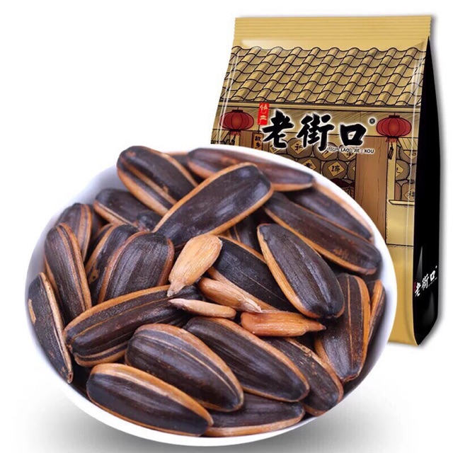 Gói 500G Hạt Hướng Dương Tẩm Vị Bà Già Lao Jie KoU