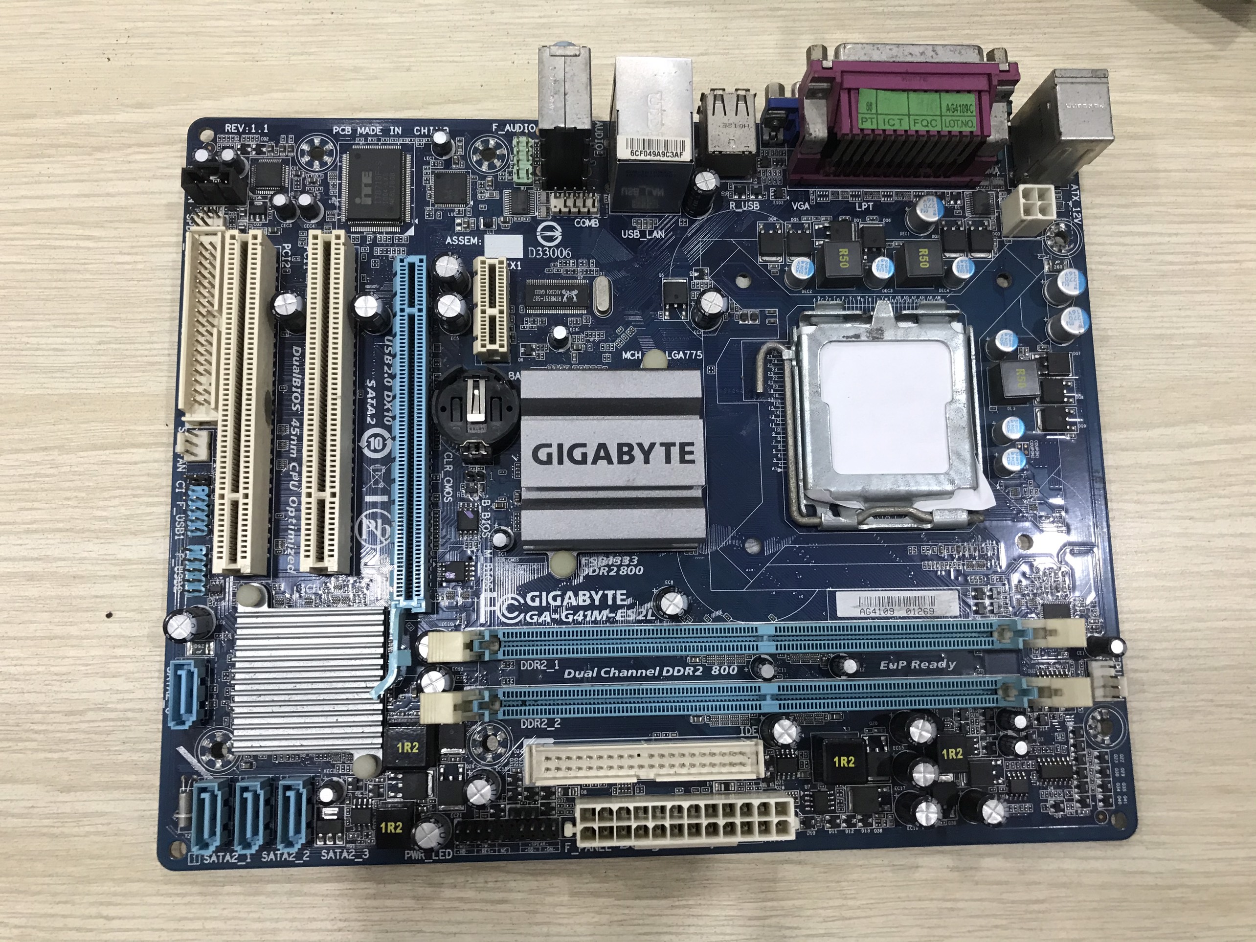 Mainboard gigabyte ga-g41m-es2l - hàng chính hãng - ktc shop