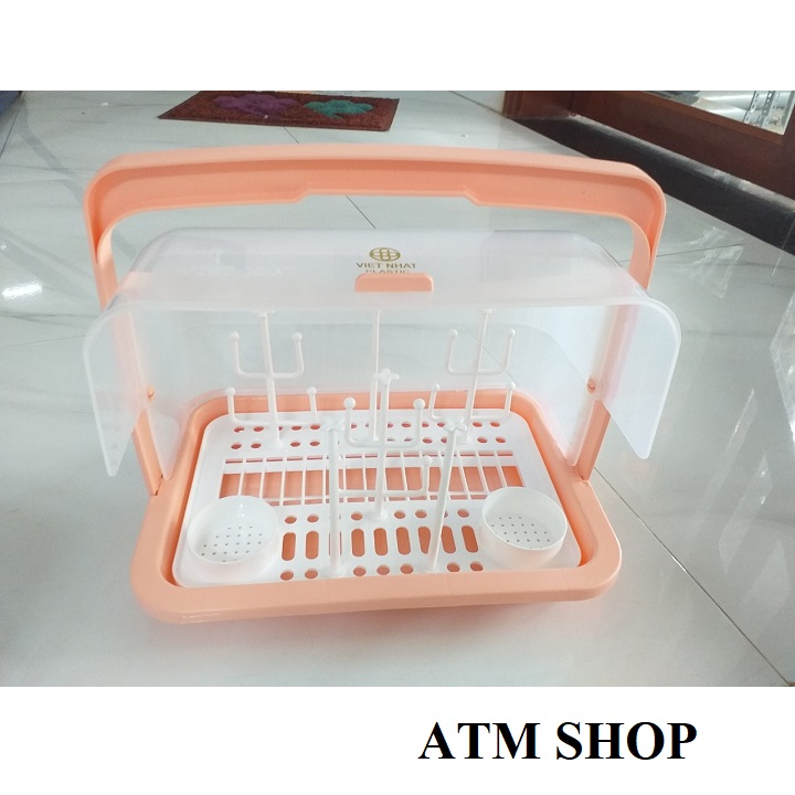 Khay úp bình sữa việt nhật - khay úp bình sữa an toàn
