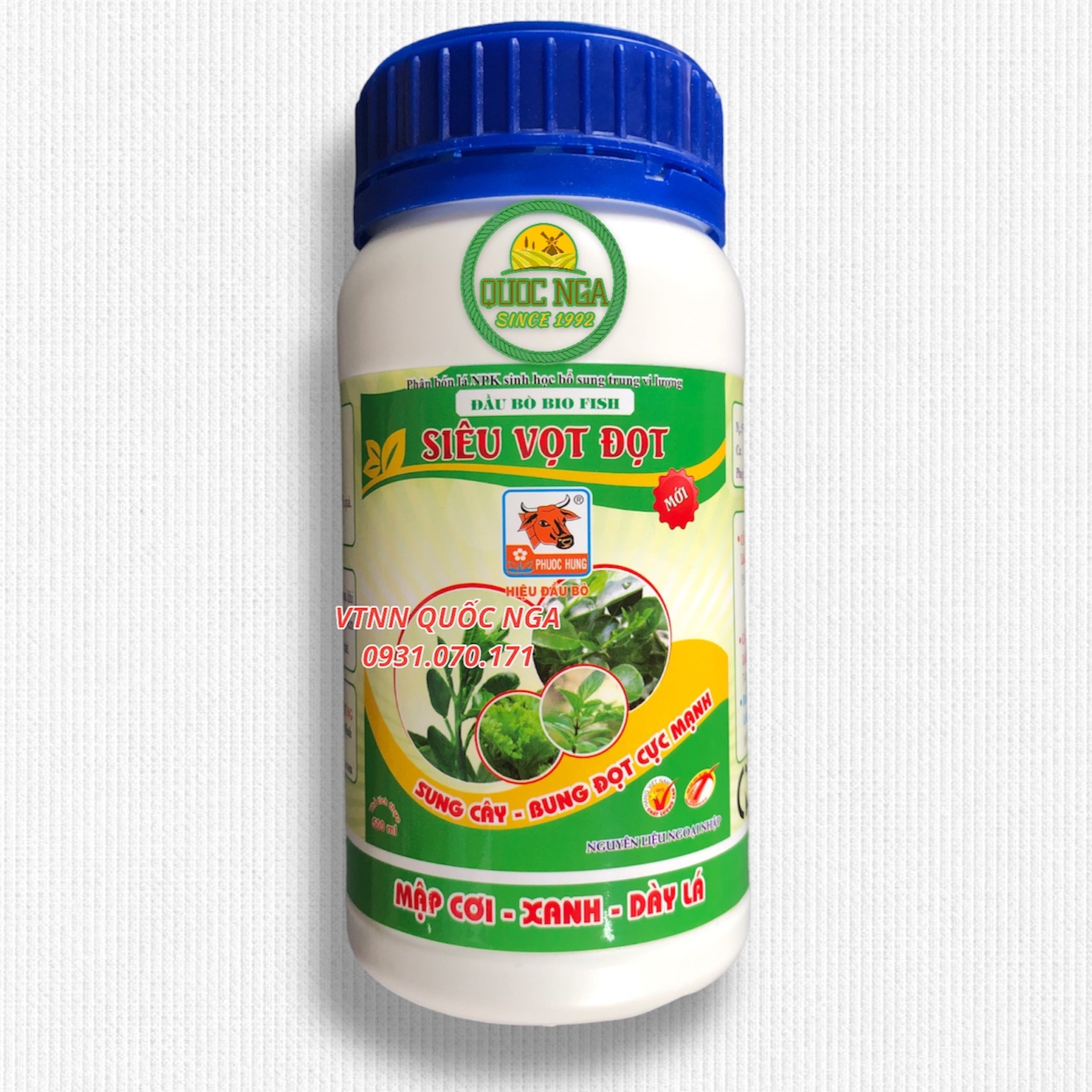 PHÂN BÓN LÁ SIÊU VỌT ĐỌT - MẬP CƠI, XANH LÁ, SUNG CÂY, BUNG ĐỌT CỰC MẠNH