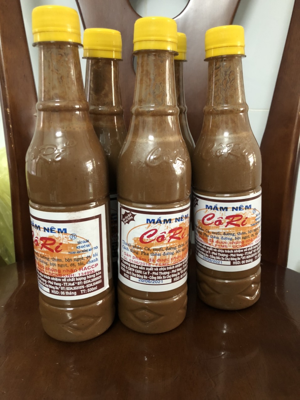 Mắm nêm Cô Ri chai 500ml - Đặc sản Huế - Ăn kèm bún rất ngon