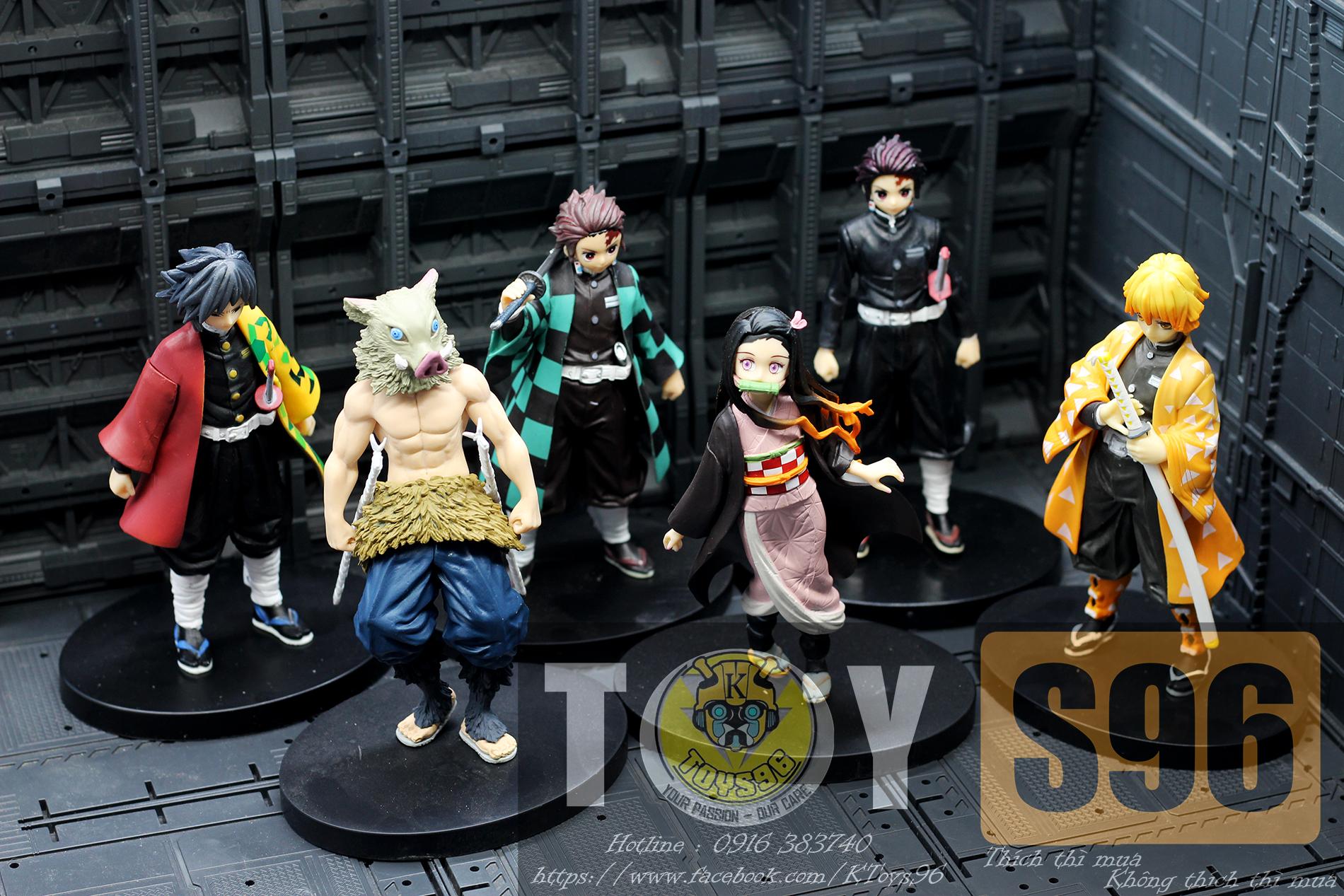 Mô hình Tanjiro Nezuko và các nhân vật trong kimetsu no yaiba - Demon Slayer