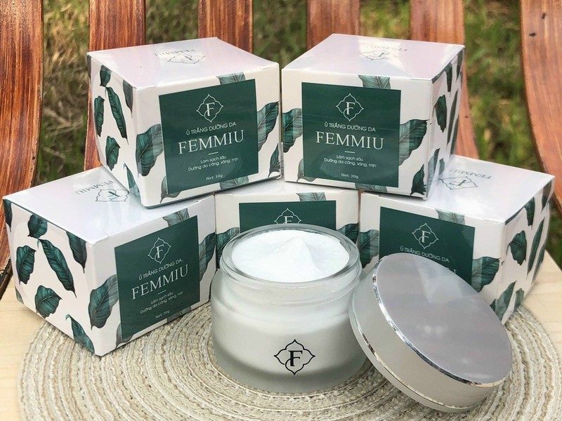 💕CHÍNH HÃNG💕 Kem Ủ Trắng Hút Nám Thải Độc Chống Lão Hóa Tái Tạo Da Femmiu