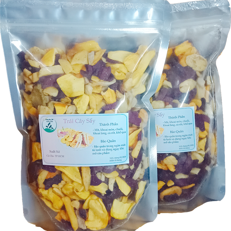 10kg Thập cẩm sấy 100% thành phần thiên nhiên, thơm ngọt, không hóa chất, phẩm màu, đảm bảo vệ sinh an toàn thực phẩm