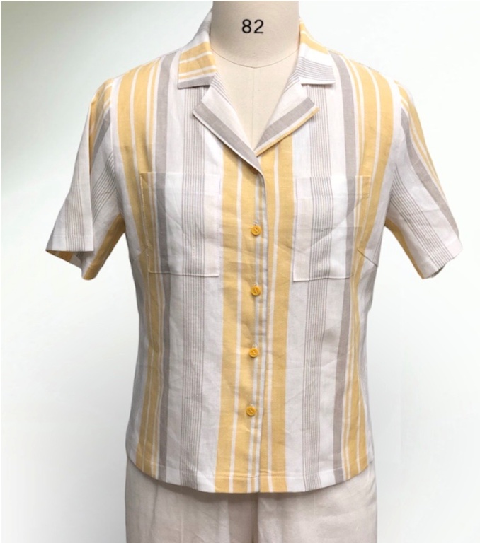 Áo cổ danton cho nữ giới