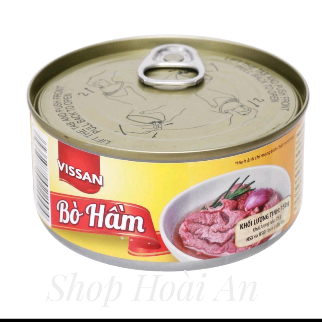 Bò hầm vissan hộp 150g