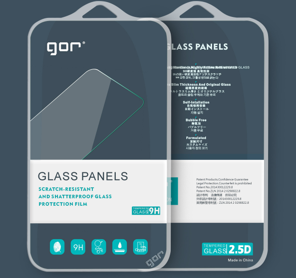 Bộ 2 kính cường lực cho LG G8X/ G8 /G7 / V30/ V50S/ V60 Thin Q - trong suốt Gor (2 miếng)