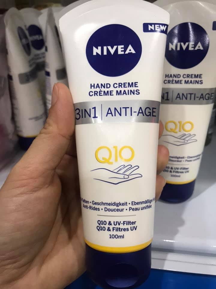 KEM DƯỠNG DA TAY NIVEA Q10 3 IN 1 ĐỨC