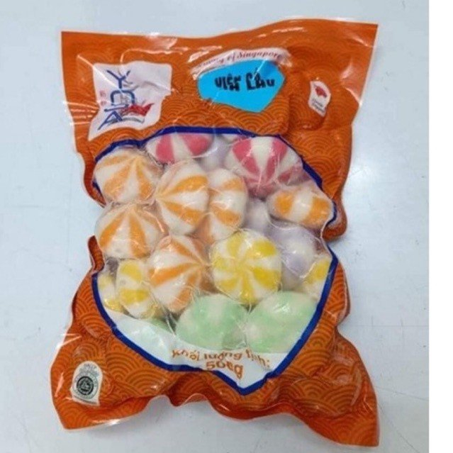 Viên thả lẩu YOSA mix 5 vị Singapo 454g