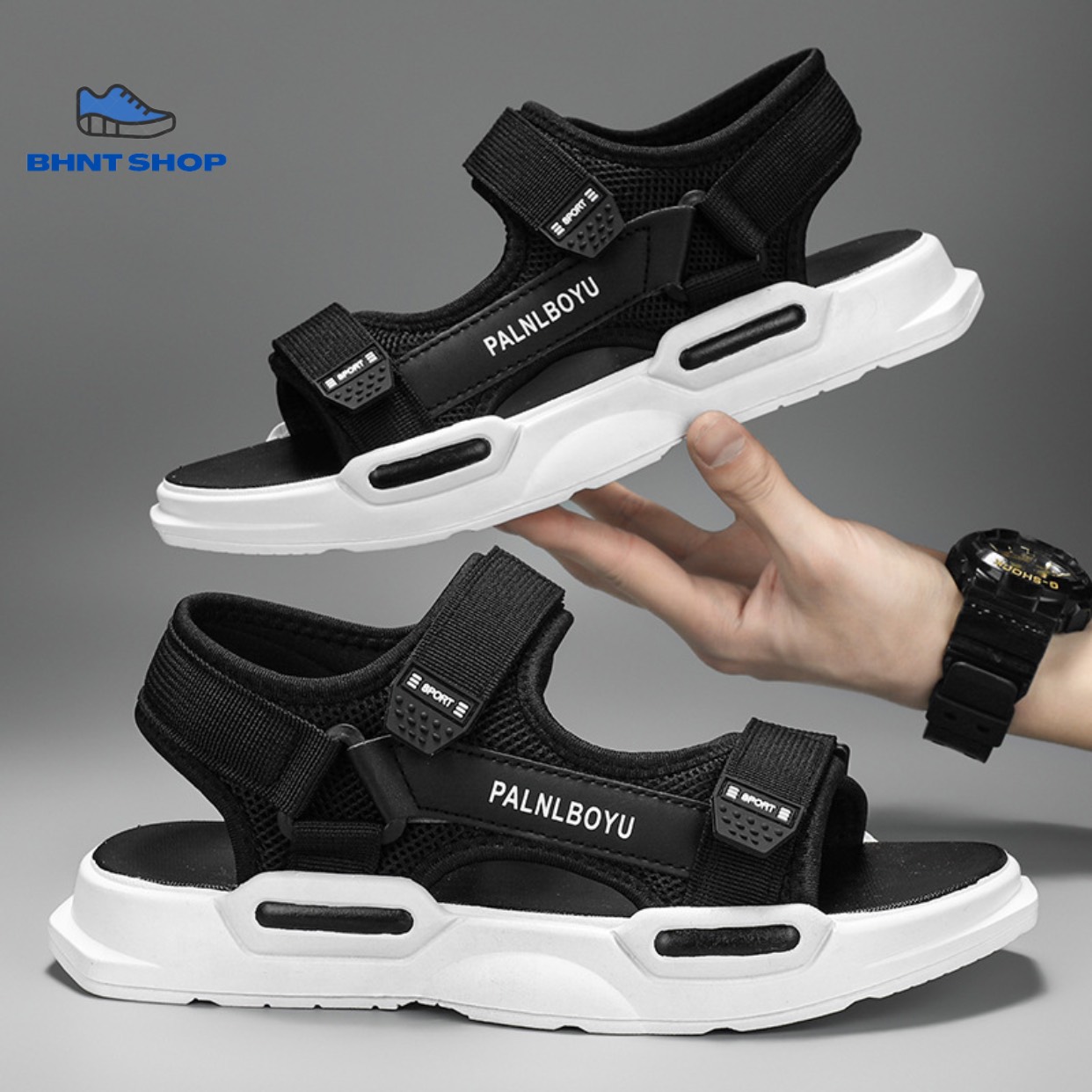 Sandal quai hậu nam boyuu kiểu dáng thời trang xu hướng mới