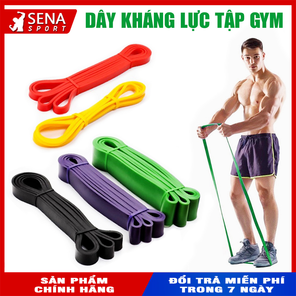Dây kháng lực PowerBand Đa Năng hỗ trợ tập Gym, lên xà - Resistance Loop Bands