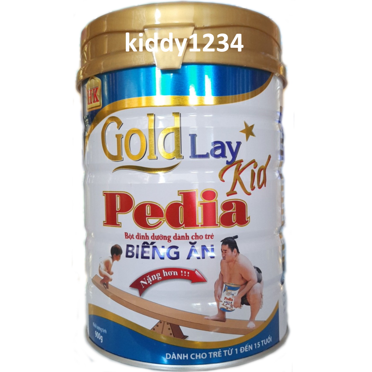 Sữa GoldLay Pedia 900g cho trẻ biếng ăn (gold lay)