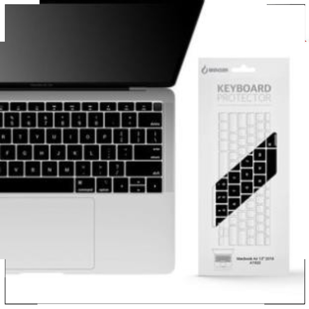 Miếng lót phủ bàn phím màu trong suốt silicon cho macbook air 13.3" -2020