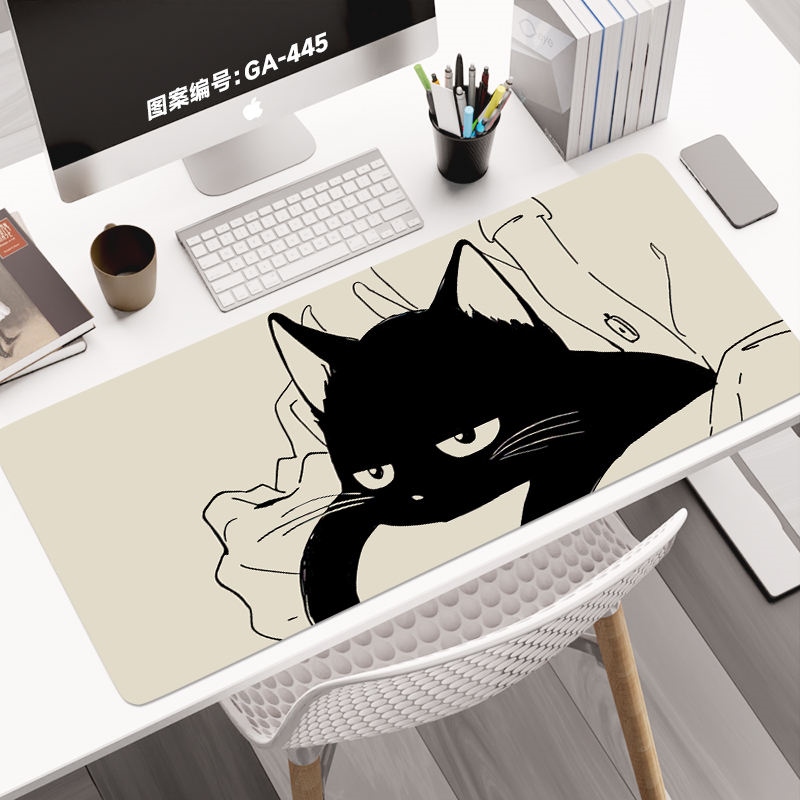 ↂ☸● cat mouse pad super-sized girls computer desk keyboard wristbands cushion is