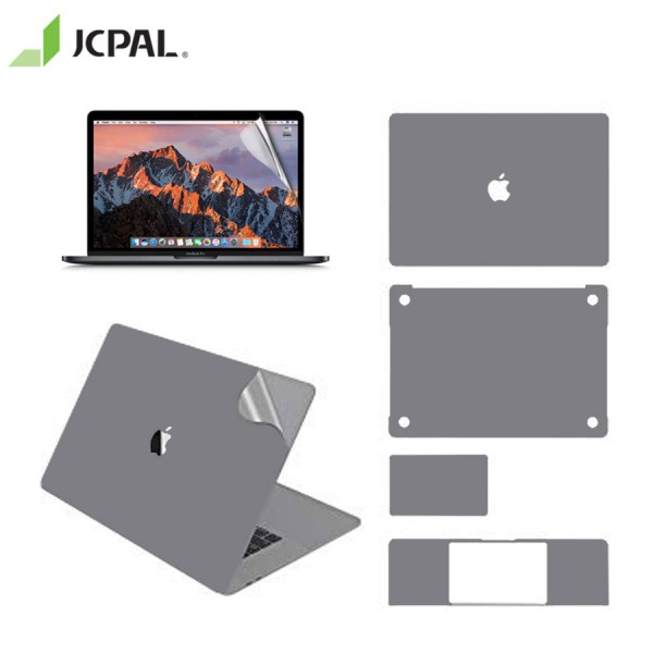 Bộ Dán Macbook JCPAL Macguard 5 in 1 Nhiều Màu- DÁN TỪ TÍNH KHÔNG DÍNH KEO-TẢN NHIỆT VÀ CHỐNG XƯỚC TỐT