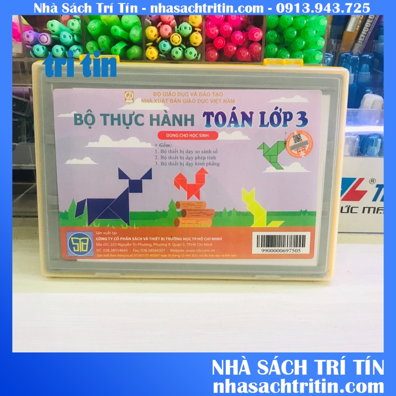 Bộ thiết bị thực hành môn toán lớp 3