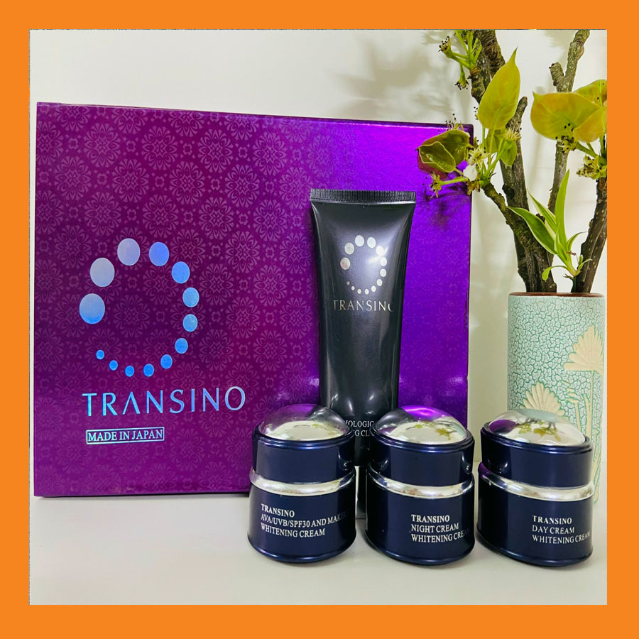 Bộ mỹ phẩm Tran . si . no tím trắng da xoá nám tàn nhang nhật bản bộ 4 sản phẩm - lyly_shop 1582131157