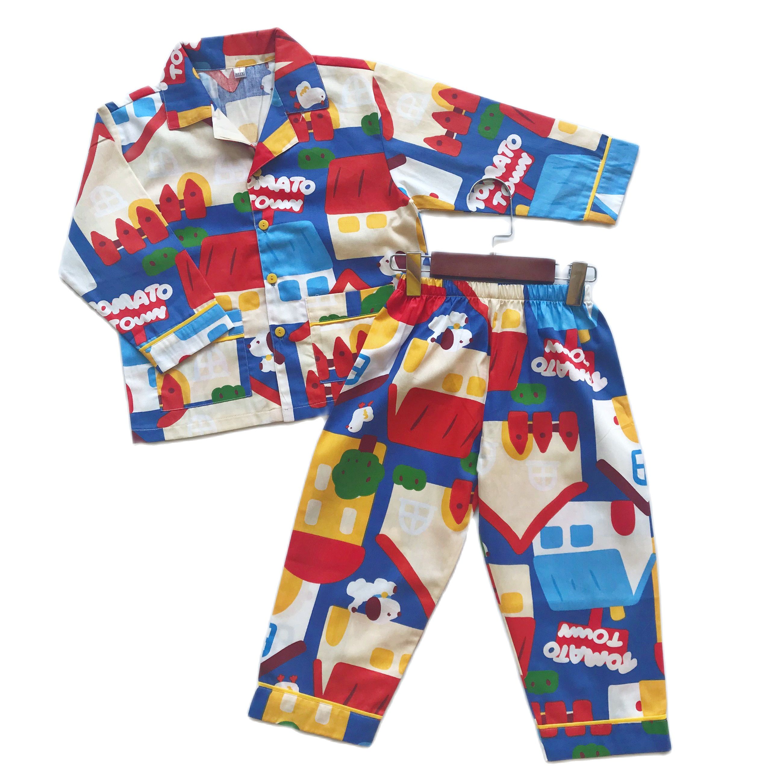 Pijama dài cho bé trai bé gái mặc ngủ mặc ở nhà vải Thô 100% cotton hút mồ hôi thoáng mát nhiều mẫu màu sắc vui nhộn cho bé 1-9 tuổi 10-40kg