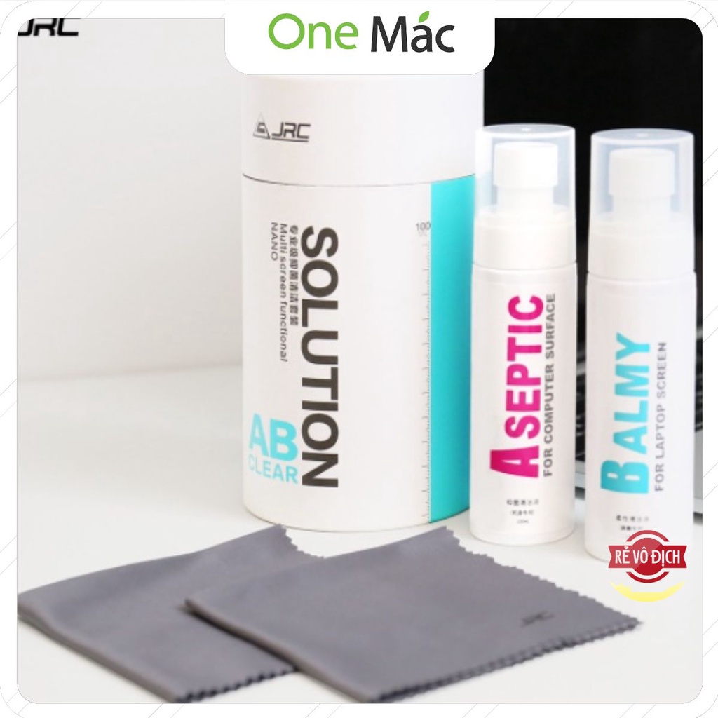 Bộ vệ sinh chính hãng JRC 6 trong 1 cho macbook, laptop, máy tính bảng , điện thoại cao cấp.