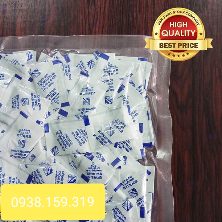 Túi hút oxy 60CC Hàn Quốc dành đóng gói thực phẩm