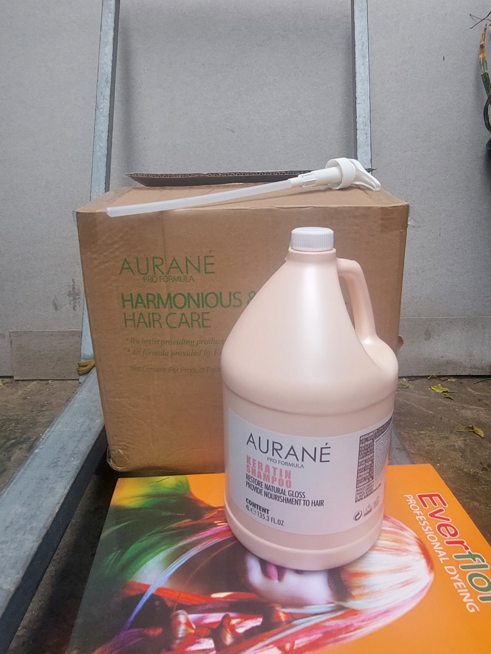 Dầu gội aurane 4000ml mở biểu bì tóc