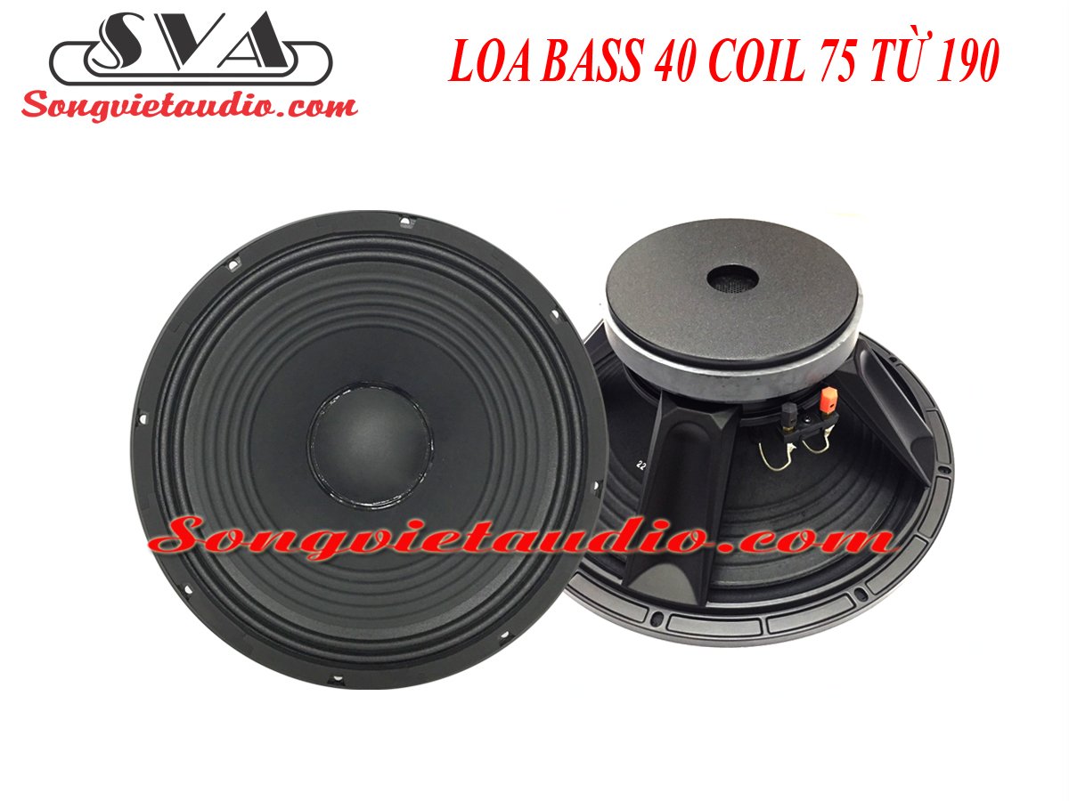 LOA BASS 40 TỪ 190 COIL 75 MARTIN (HÀNG NHẬP CHÍNH HÃNG)  - 1 CÁI