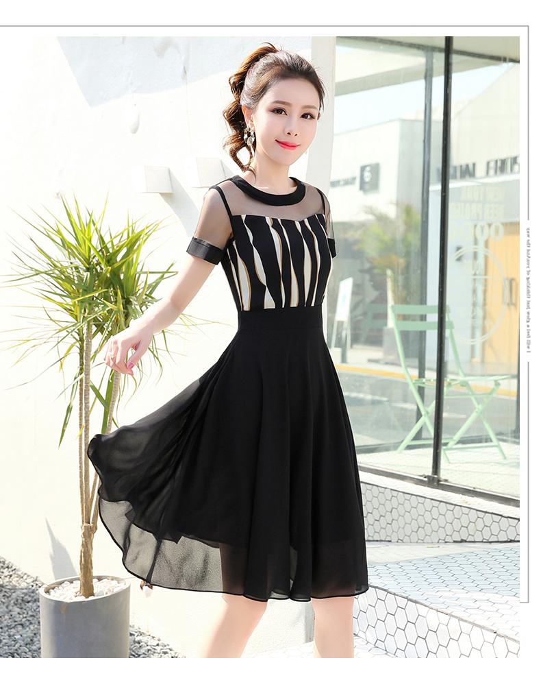 Đầm voan xòe tay cánh tiên phối ren eo - beyeu1688 - by6312a