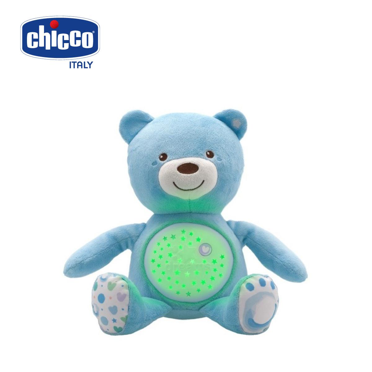Gấu ôm phát nhạc Blue Chicco