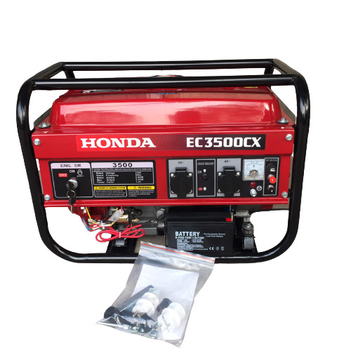 Máy phát điện có đề + giật nổ gx3500 - bảo hành 12 tháng 3.5kw