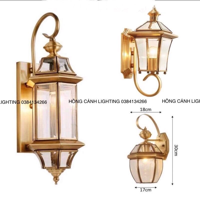 Đèn chuẩn đồng loại 1 trang trí nội ngoại thất.