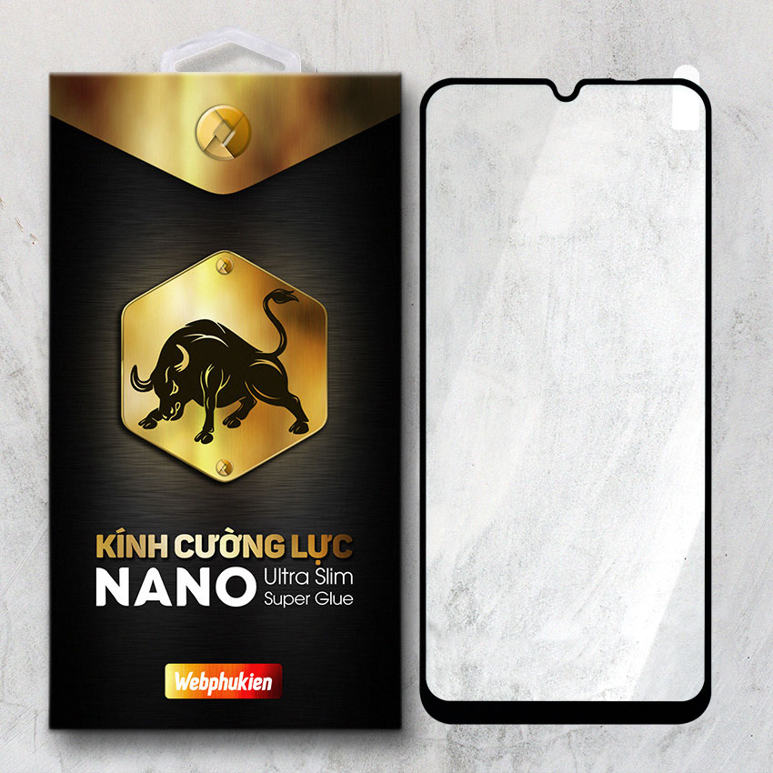 Kính cường lực cho Xiaomi Redmi 9A, Redmi 9C Full màn hình hiệu Webphukien