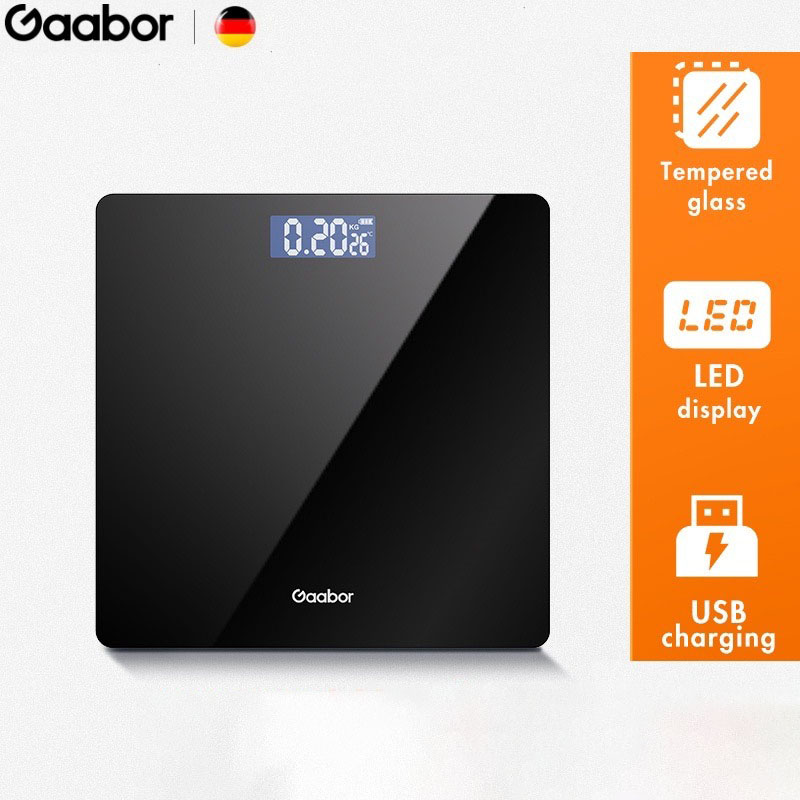  Thanh lý cân điện tử sức khỏe Gaabor GWS-M01A màn hình LED sạc USB 