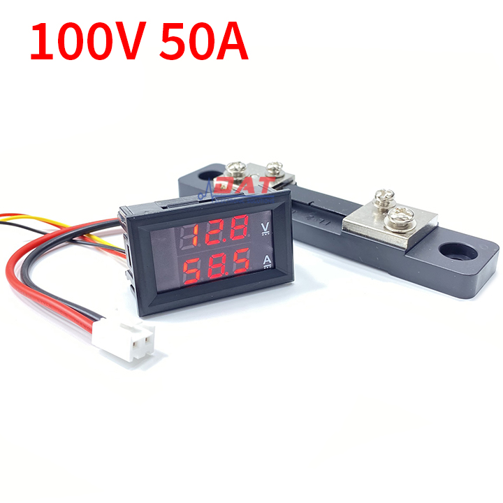 [HCM]Đồng hồ đo áp và dòng DC - 50A