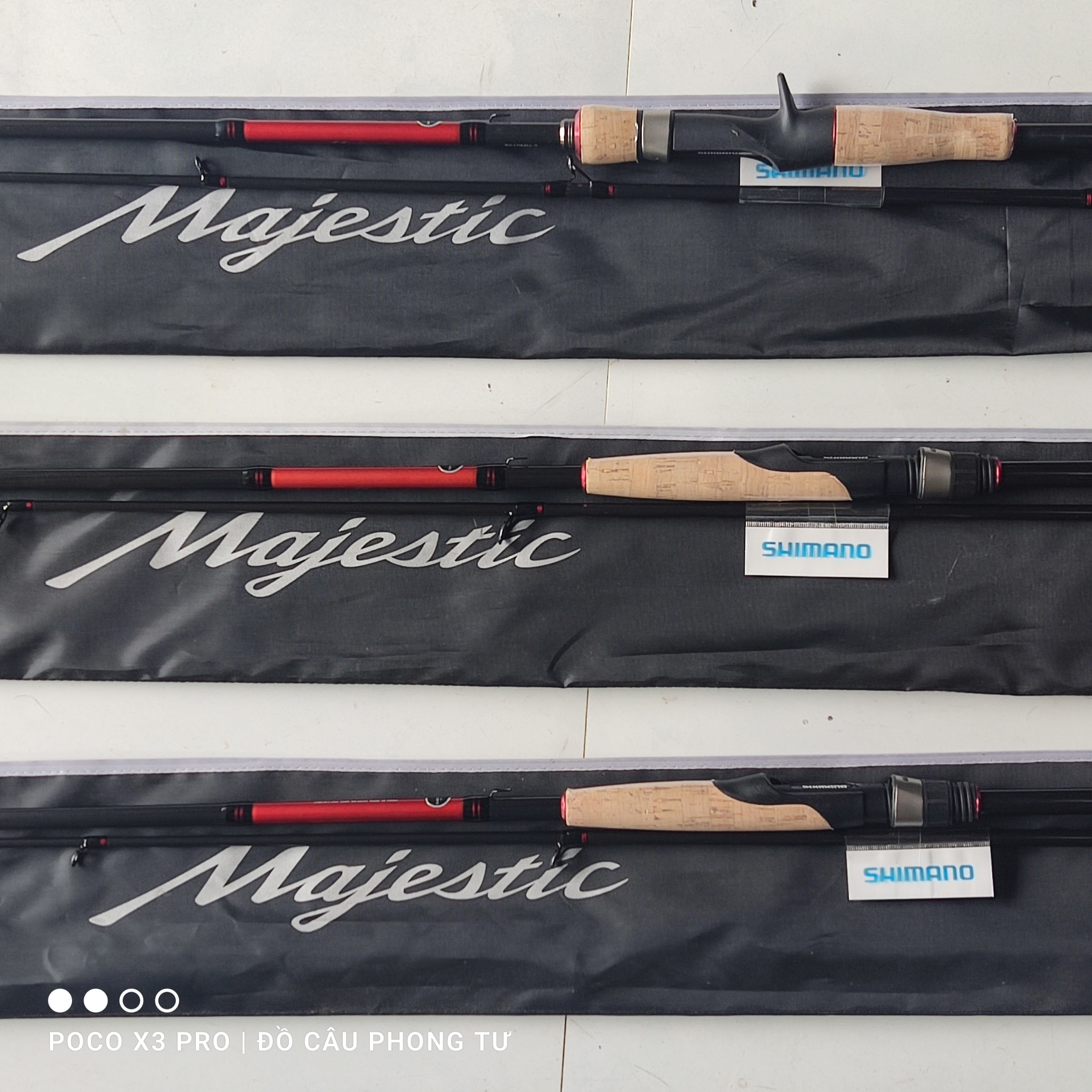 Cần câu lure shimano majestic
