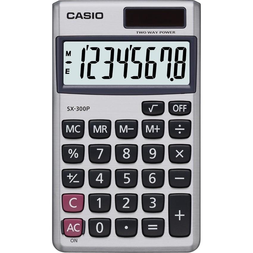 Máy tính bỏ túi 8 số casio sx-300p