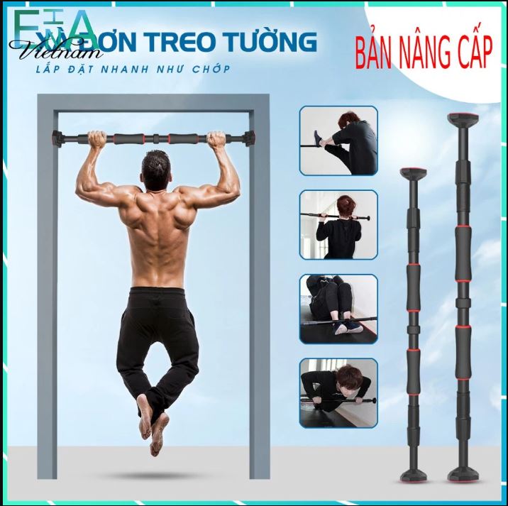 [HCM]Xà Đơn Tại Nhà 80cm Xà Đơn Treo Tường Gắn Cửa Thông MinhTiện LợiChắc Chắn-Giúp Bạn Tăng Chiều CaoTập BoDy Tại Nhà.