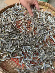 [HCM]Giá cá cơm sấy khô Cá cơm sữa rim Cá khô nấu chua ngọt 500G khô cá cơm sọc trắng hảo hạng cá cơm khô đặc sản Phú Quốc