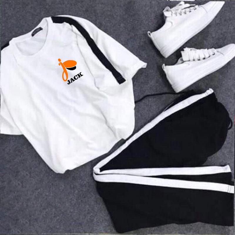 Bộ Quần Áo Jack Phối Sọc Đen Có Đủ Size Cho Fan Đóm