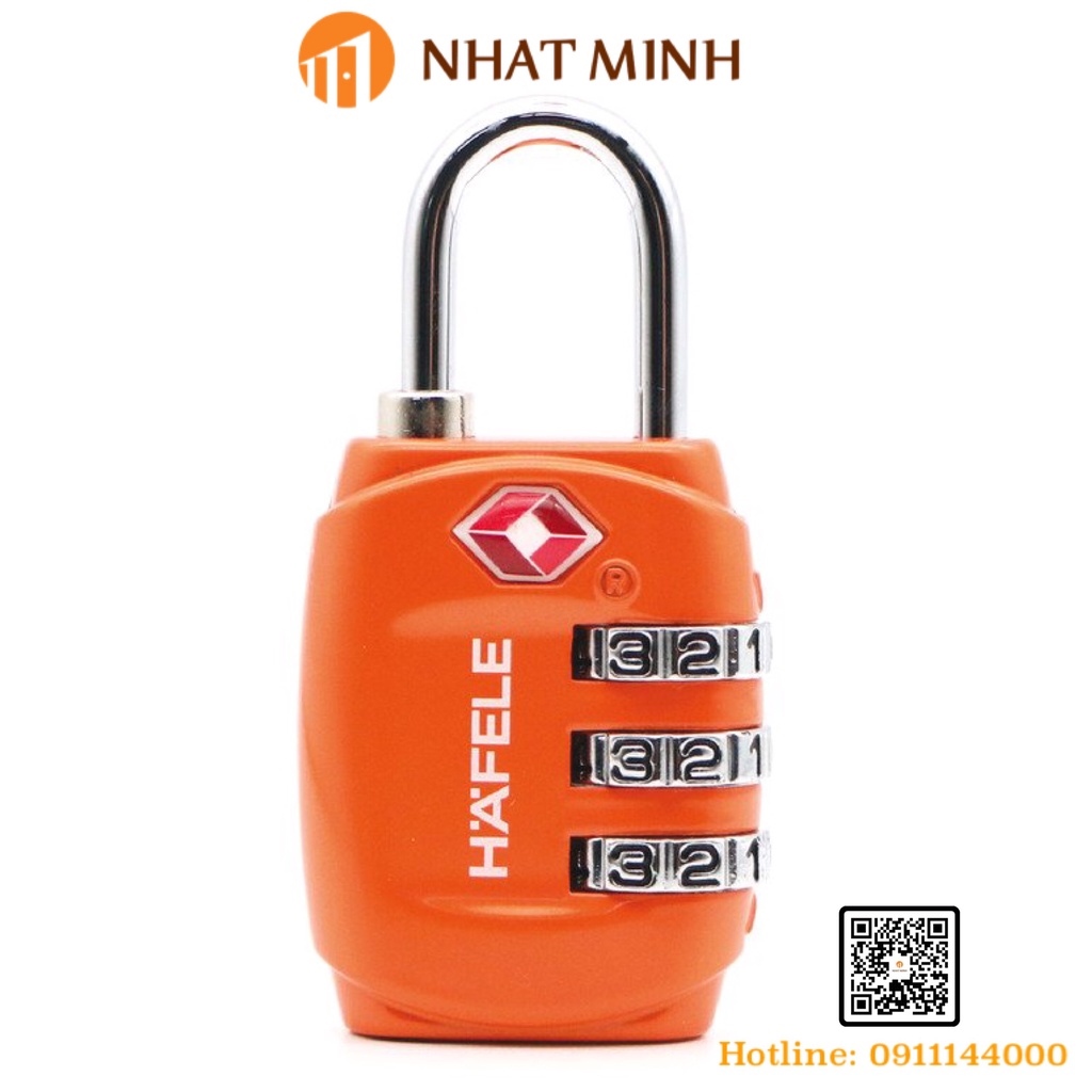 ❖▧ Khóa du lịch Hafele TSA 3 số HÀNG CHÍNH HÃNG