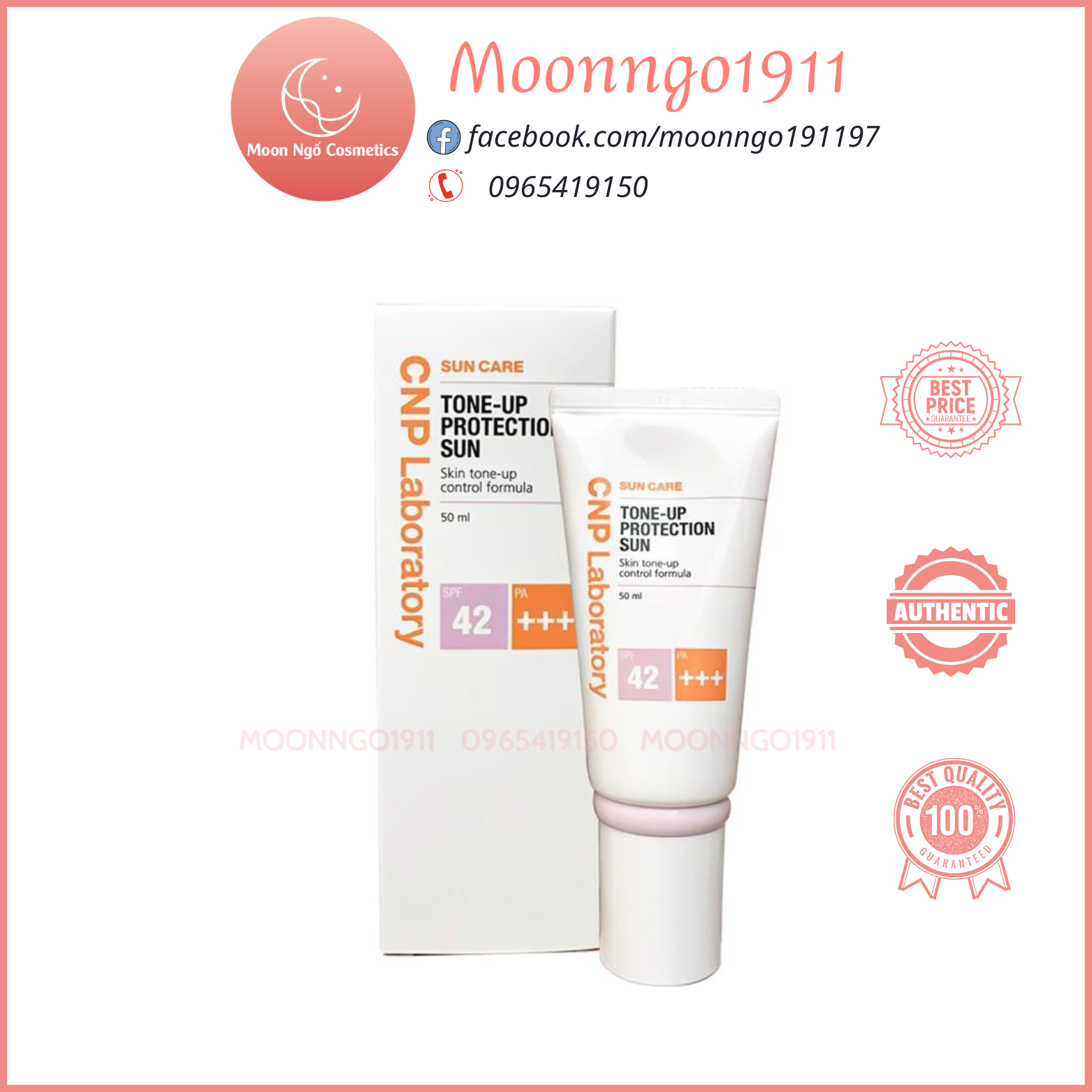 Kem Chống Nắng C.N.P Laboratory Tone-Up Protection Sun 50Ml