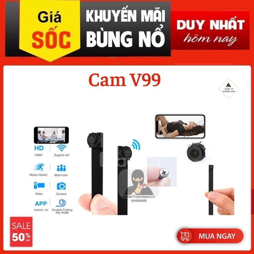 [ MIỄN PHÍ SHIP+BẢO HÀNH 5 NĂM ] CAMERA Wifi Siêu Nhỏ FullHD 1080p 4K - Hỗ Trợ Wifi Từ Xa Qua 3G/4G - Camera Mini - Camera Giau Kin Siêu Nhỏ - Camera N.g.ụ.y Trang Kín Đáo Khó Phát Hiện.