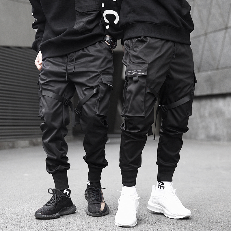 Quần JOGGER Túi Hộp Phối Dây Chéo Ngang Gối Cá Tính Chất Thun BC Cao Cấp Siêu Co Giãn Thời Trang FORHIM QUAN JOGGER 9000025