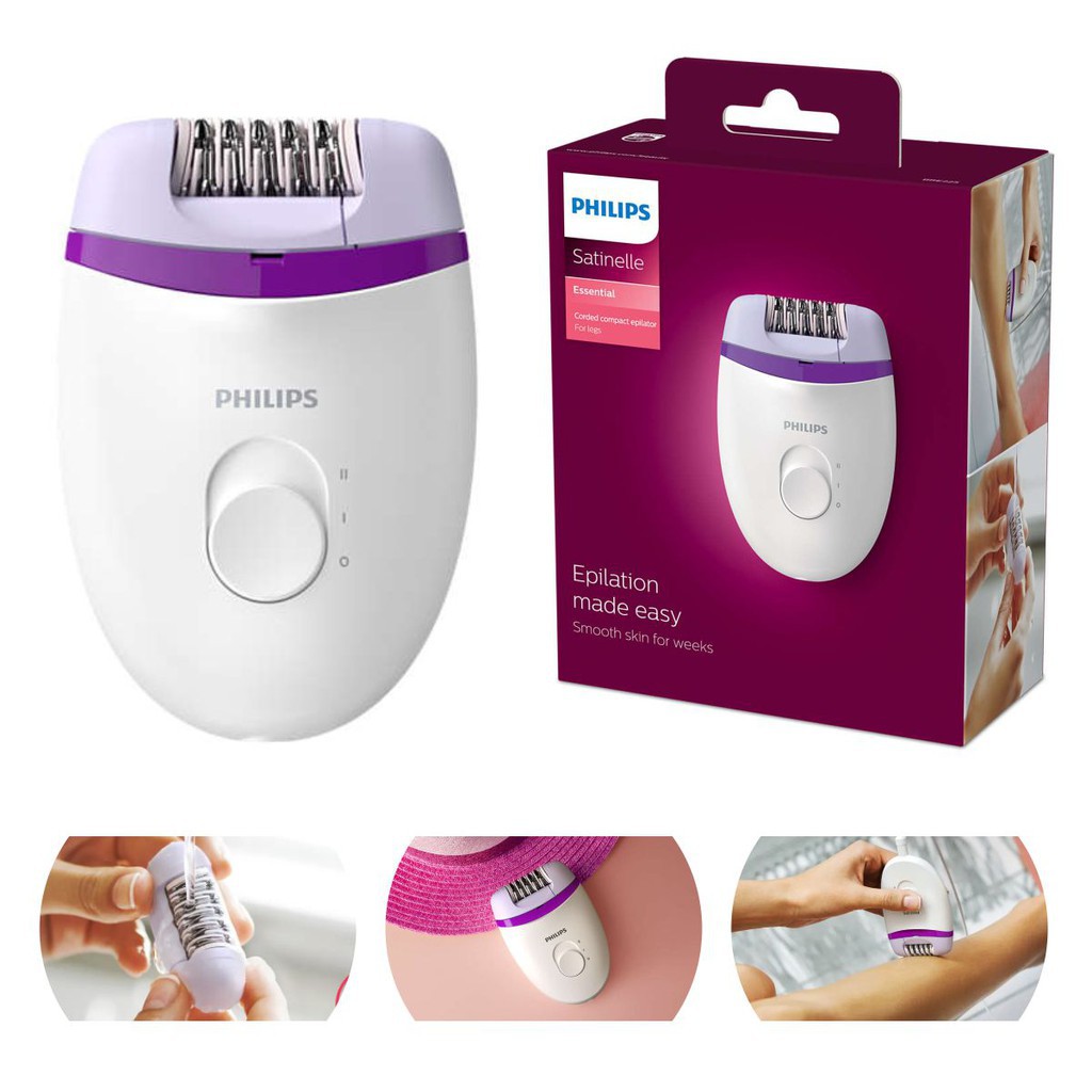 Máy nhổ lông đa năng philips satinelle bre225 hàng chính hãng