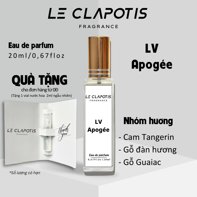 Louis Vuitton Apogee Eau de Parfum  Dailyscentstore