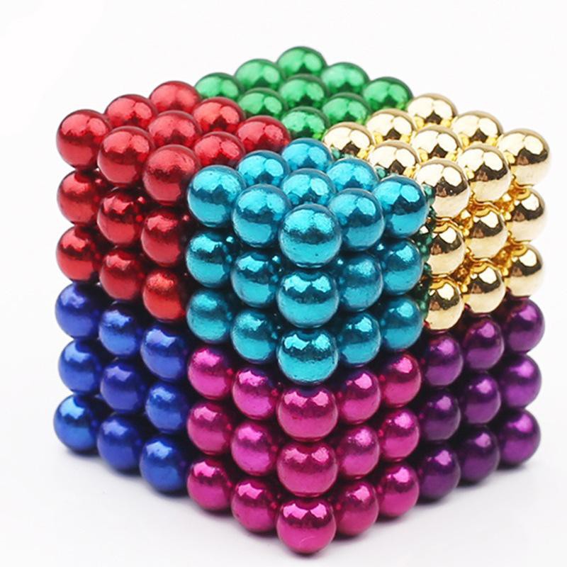 [HCM]Bi nam châm tròn- bucky ball 5mm 8 màu