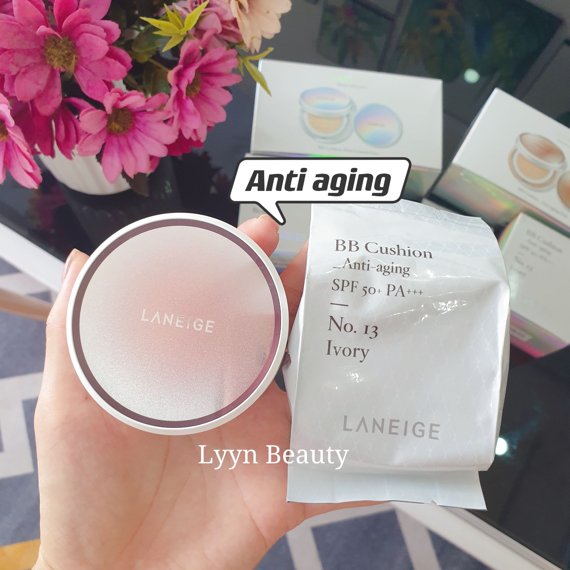 Phấn nước Laneige BB Cushion Anti aging