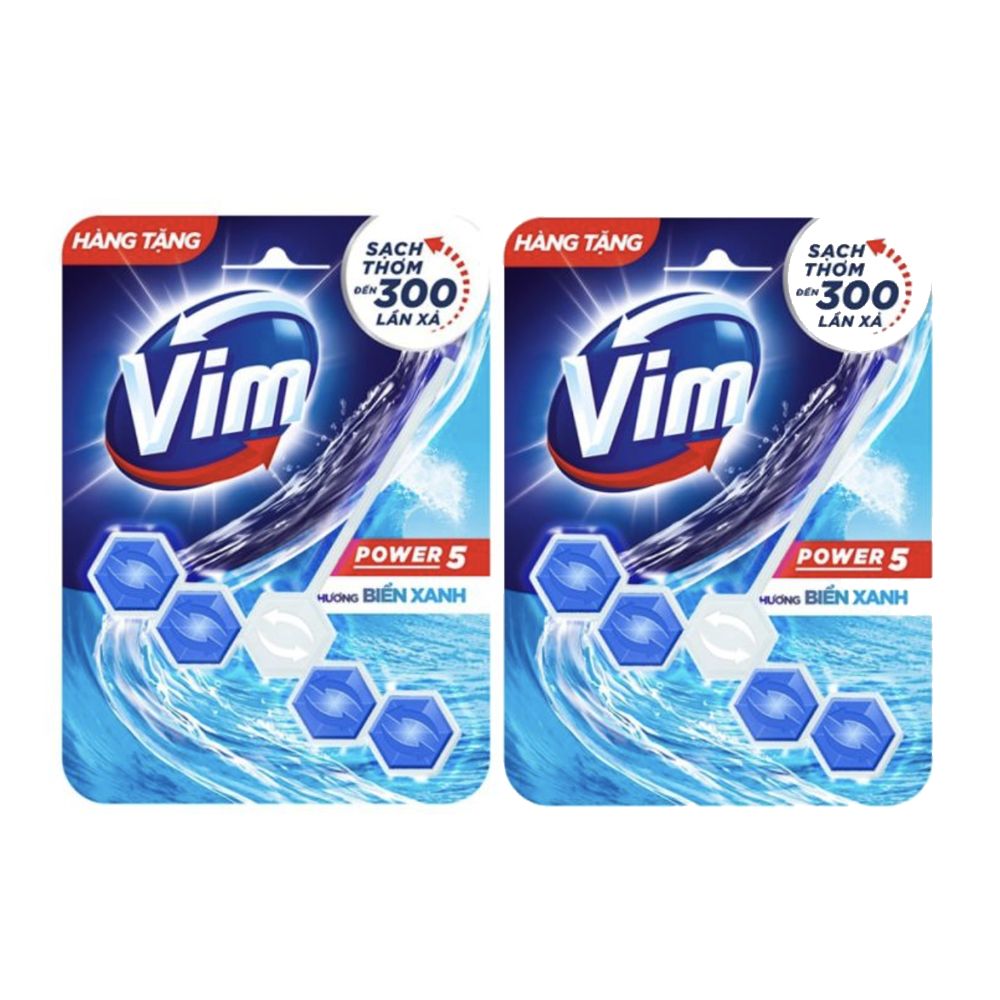 Combo 2 viên treo bồn cầu vim 55g