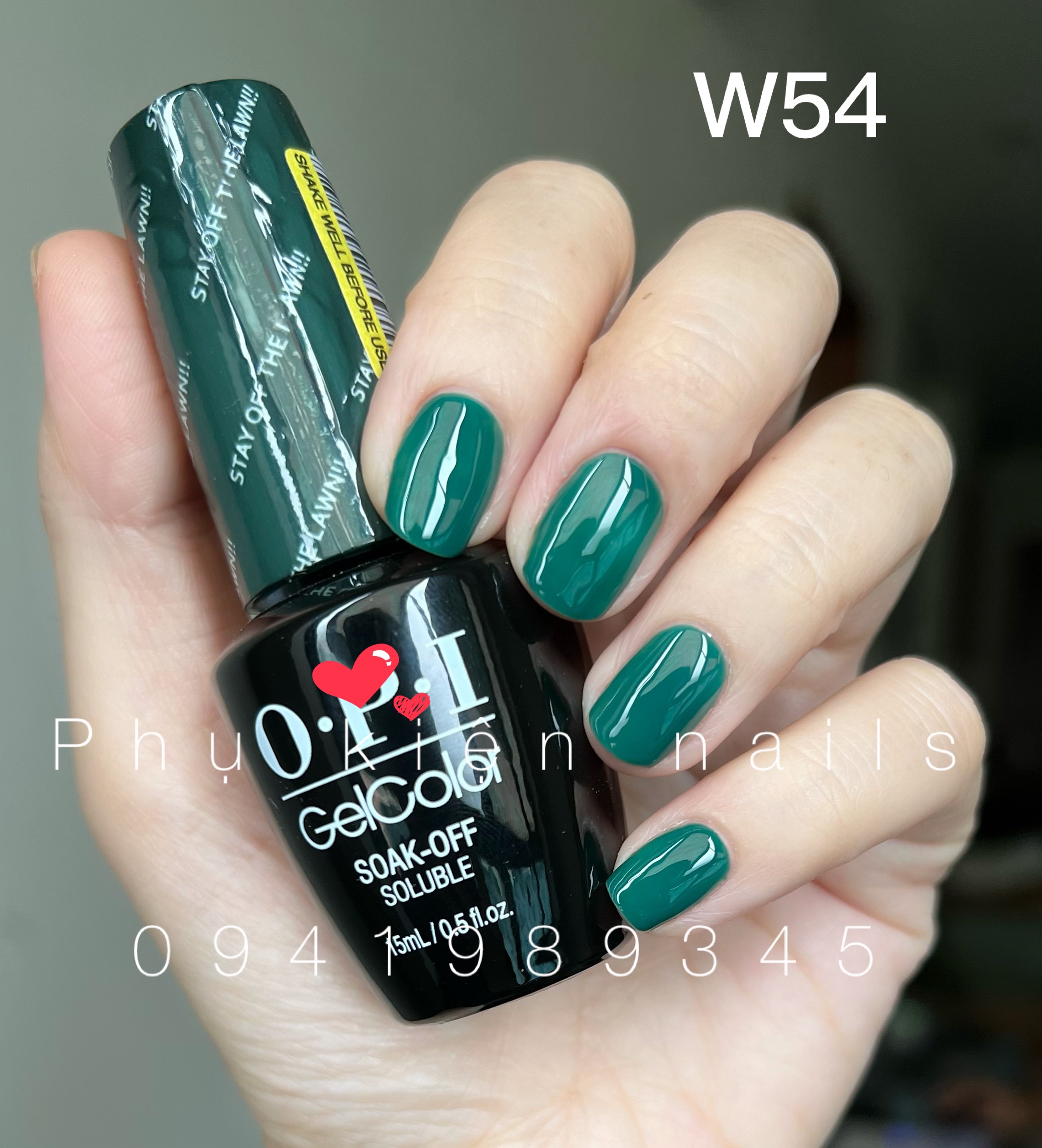 Sale 50% Sơn Móng Tay -Sơn Gel Hơ Máy Opi (GCW54)