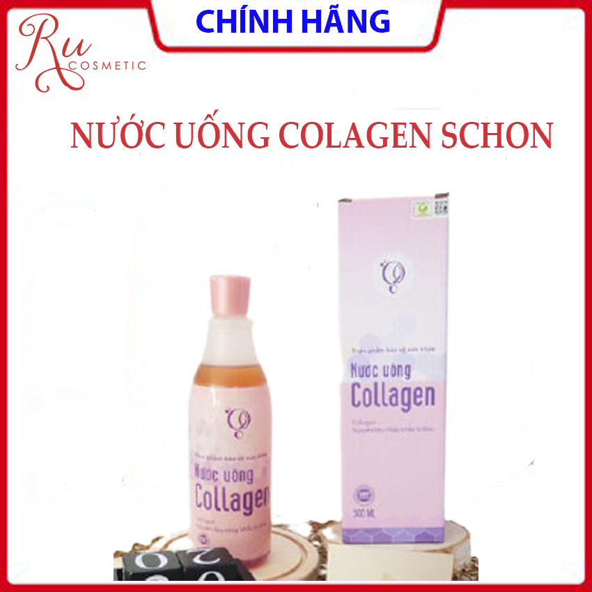 Nước uống colagen schon, colagen schon 500ml, colagen ngọc trinh, colagen schon